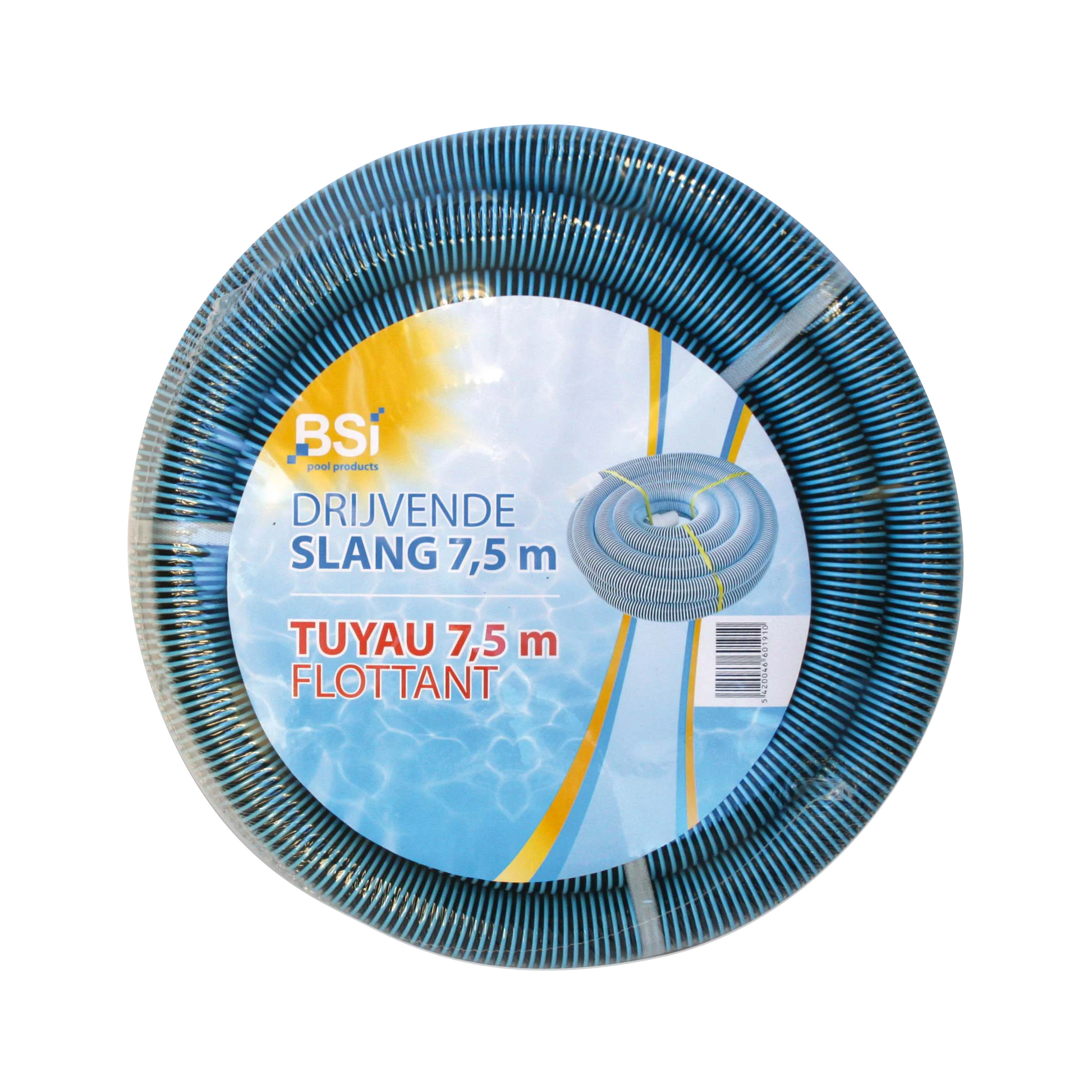 BSI drijvende slang van 7,5 meter, veelzijdig en duurzaam