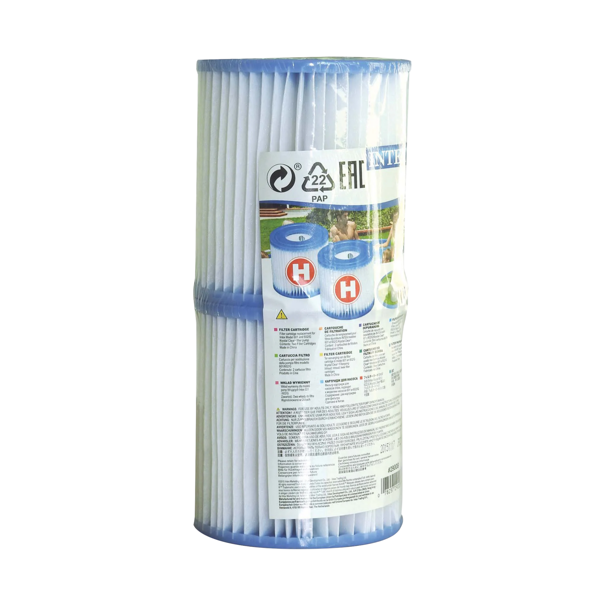 Filterpatroon Type H 2 stuks