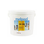Melpool chloortabletten 200g, 5kg verpakking voor zwembad of spa, langzaam oplossend