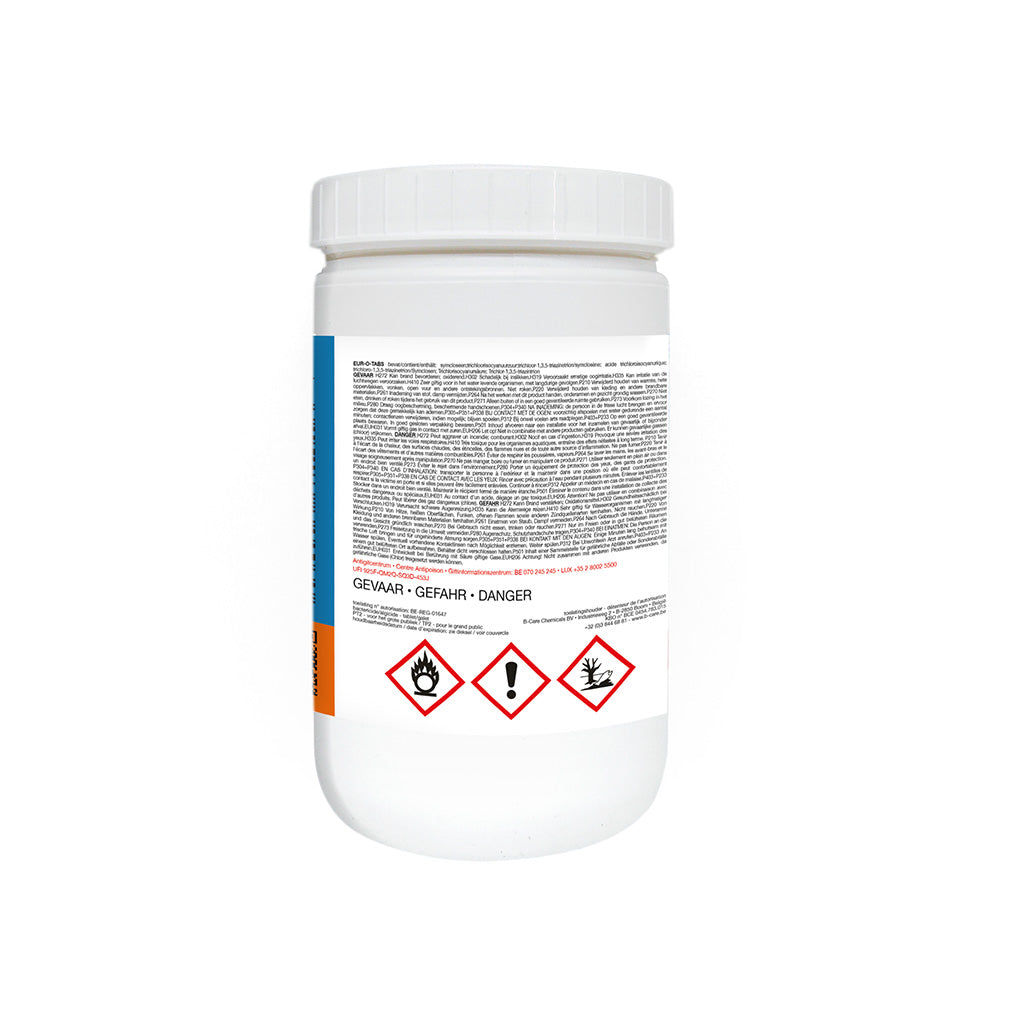 Label Pool-care Ultra Tabs chloortabletten 200 g / 1 kg
