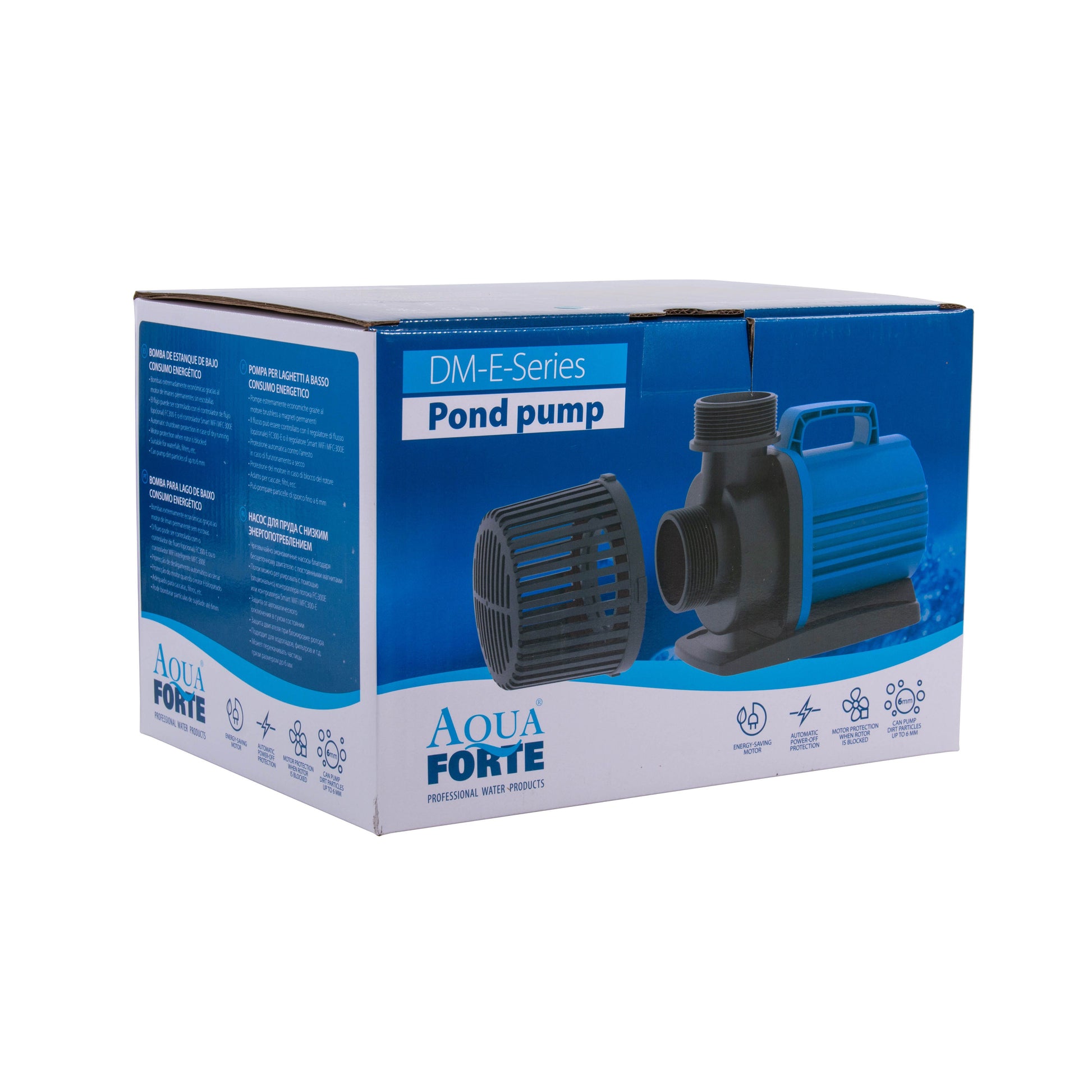 AquaForte DM-E vijverpomp in verpakking