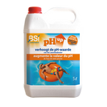 BSI pH Up Liquid 5L verpakking voor verhoging van pH-waarde in zwembad of spa