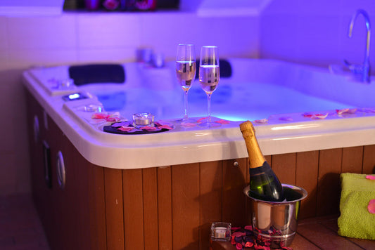 Romantische spa, jacuzzi aan huis