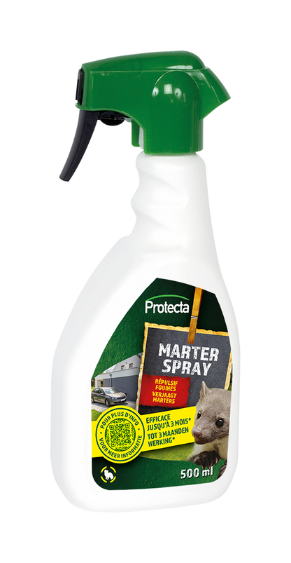 Protecta panic marter spray 500 ml - Verjaagt marters