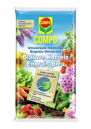 Compo BLAUWE KORRELS 5 KG