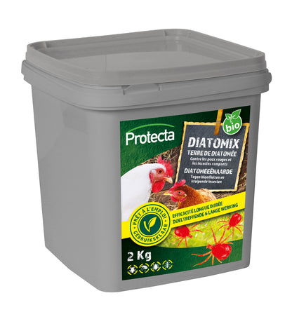 Proctecta Diatomix kippenhokken - Tegen bloedluizen en kruipende insecten - 2 kg