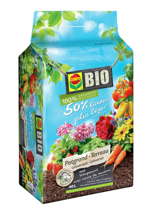 Compo Bio Universeel Potgrond - 40L - 50% lichter