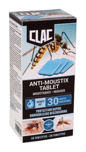 Clac Navulling tabletten voor 30 nachten - Anti muggen