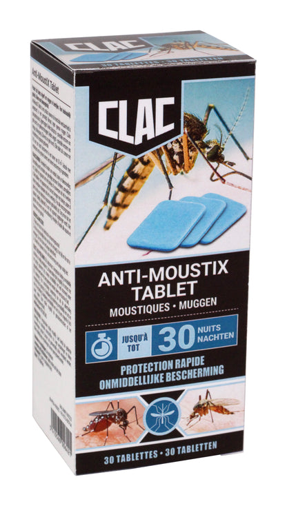 Clac Navulling tabletten voor 30 nachten - Anti muggen