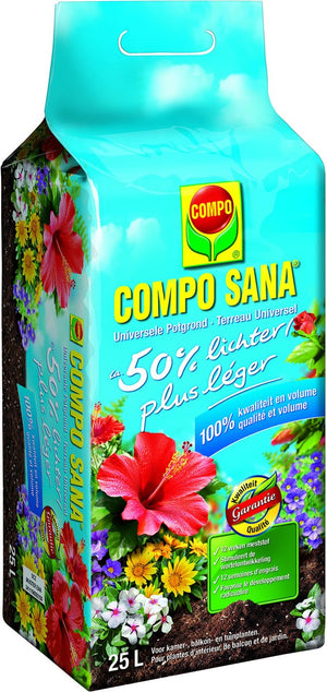 Compo UNIVERSELE POTGROND CA. 50% LICHTER 25 L