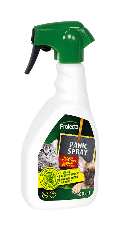 Protect Panic Spray 500ml - Verjaagt Katten en Honden