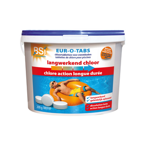 BSI EUR-O-TABS 200g langwerkend chloor – 10kg
