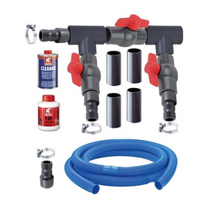 Splash-X Warmtepomp PVC aansluitset Basic onderdelen
