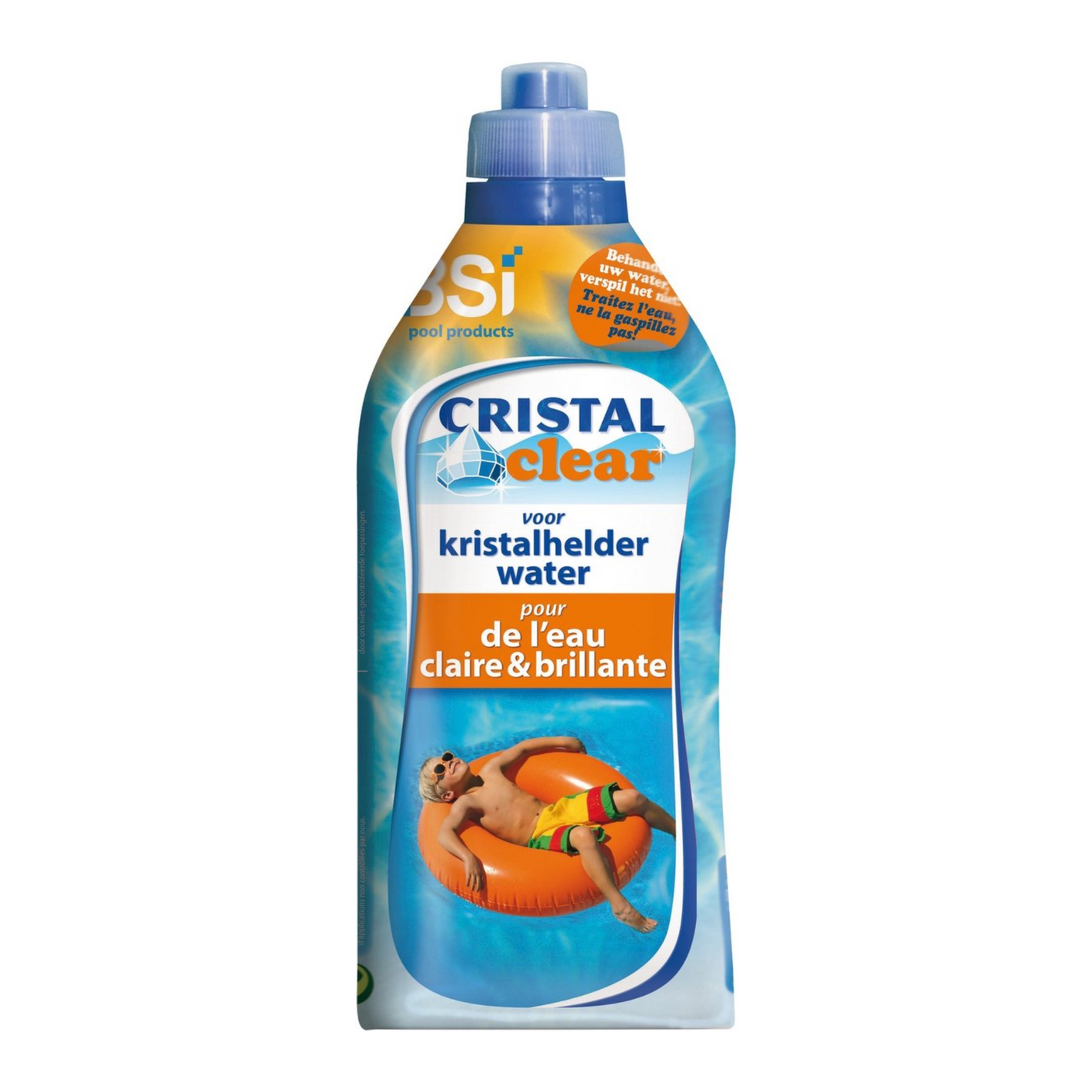 BSI Cristal Clear 1L Voor kristalhelder zwembadwater
