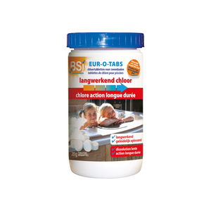 BSI EUR-O-TABS 1 kg langwerkende chloortabletten 20g