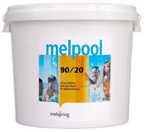 Emmer Melpool chloortabletten 20g, 5 kg, geschikt voor zwembad, spa en hottub