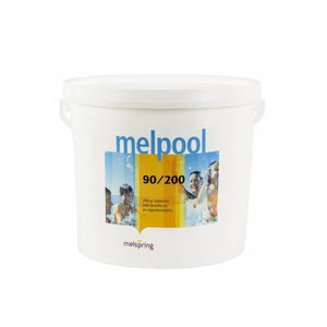 Melpool chloortabletten 200g, 5kg verpakking voor zwembad of spa, langzaam oplossend