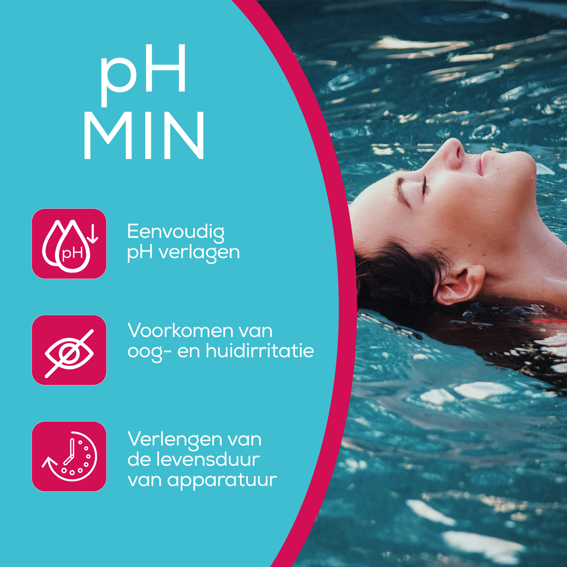 Pool-care pH Min vloeibaar 5 L - informatiefiche