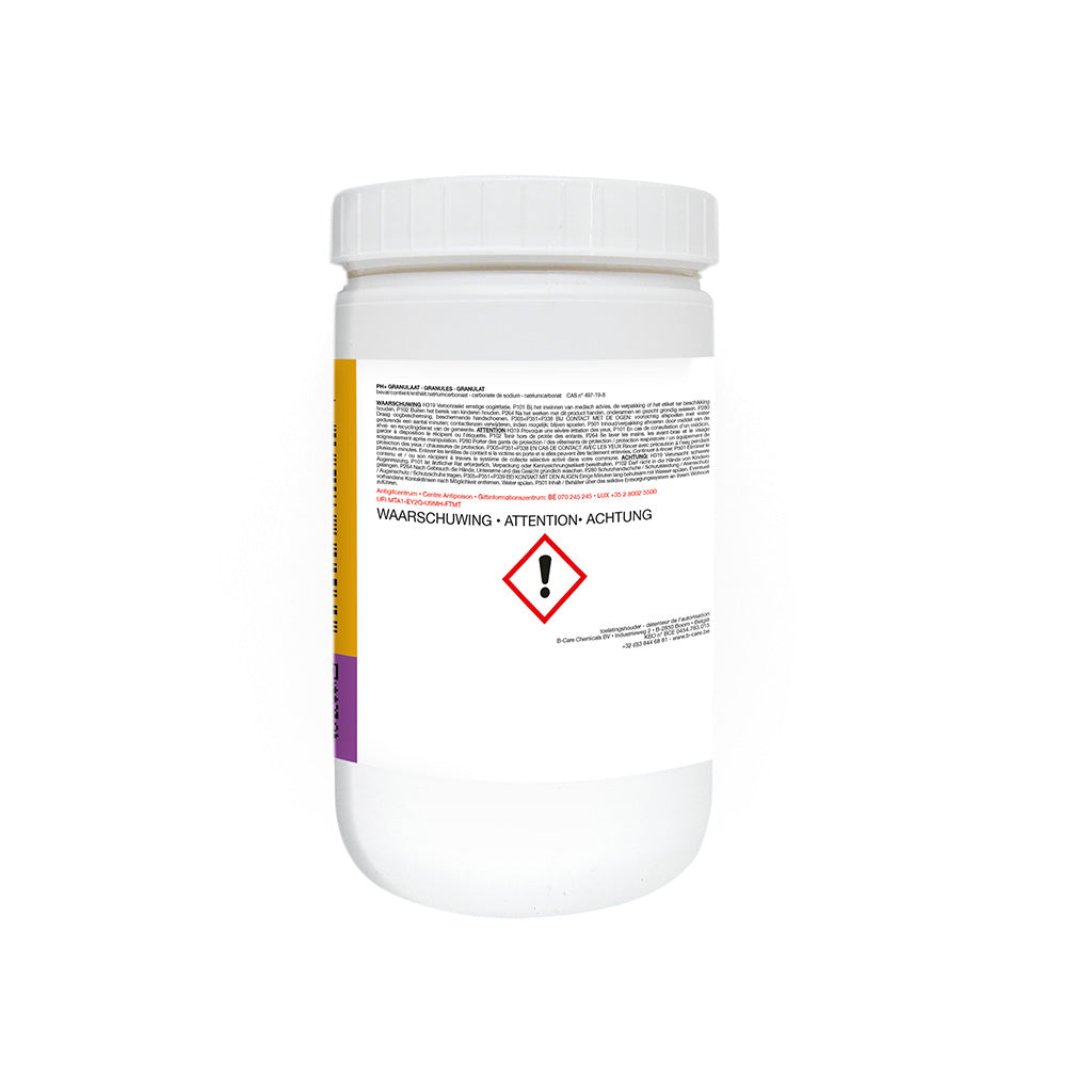 Label Pool-care pH Plus granulaat 1 kg