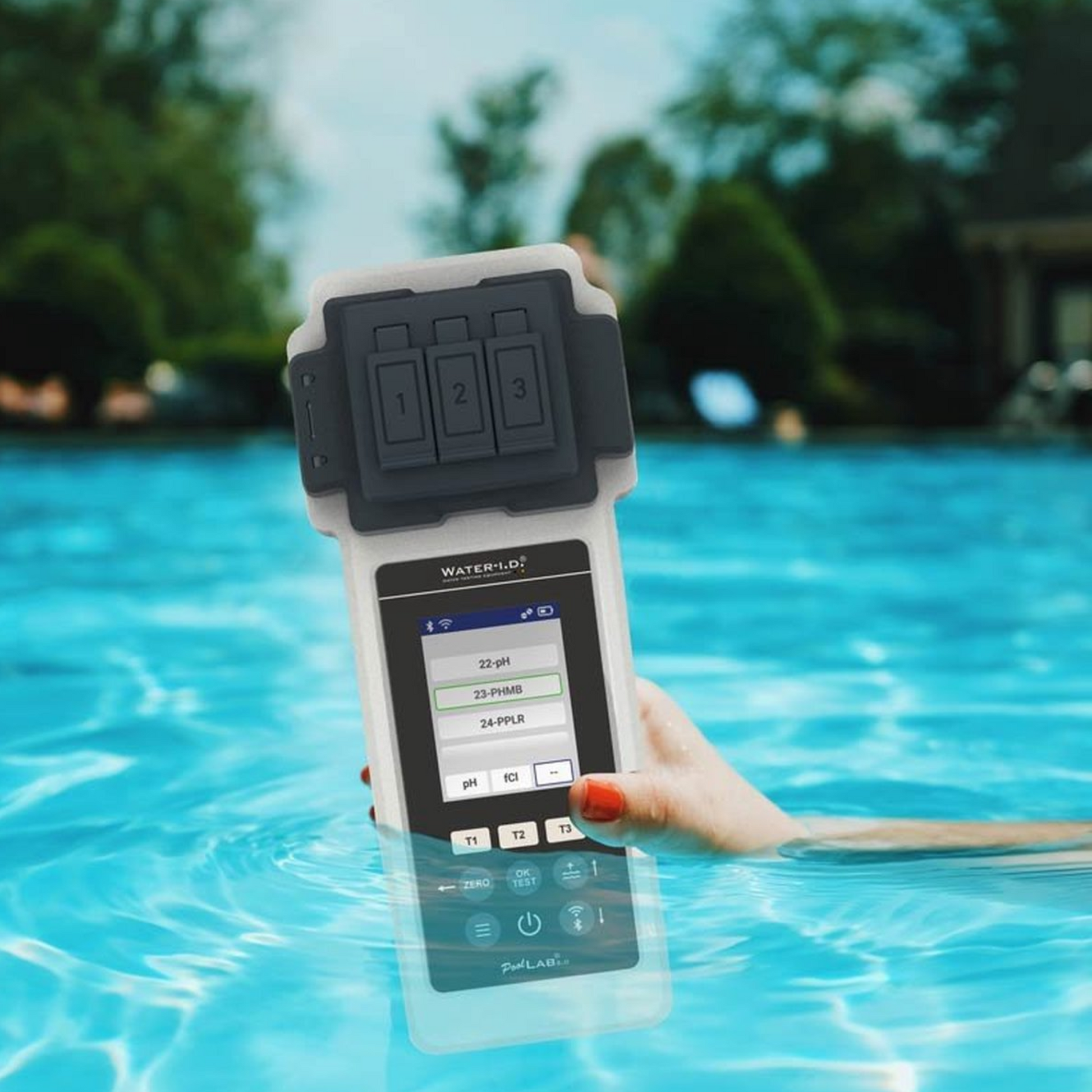 Pool Lab 2.0 de perfecte digitale zwembad tester