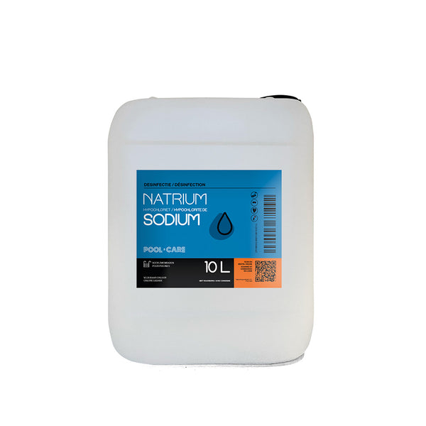 Pool-care Natriumhypochloriet vloeibaar (actief chloor 13%) recuperatiebidon 10 L