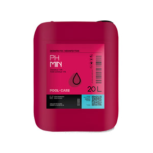Pool-care pH Min vloeibaar (zwavelzuur 15 %) recuperatiebidon 20 L