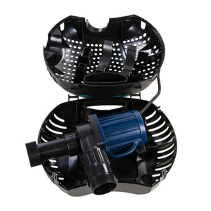 Vijverpomp met automatische droogloopbeveiliging en lock-functie