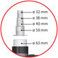 Ø63mm PVC aansluitingen en slangtules 32/38/40/50mm – gemakkelijk te installeren