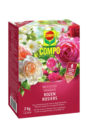 Compo Organische meststof rozen met schapenwol, 2 kg