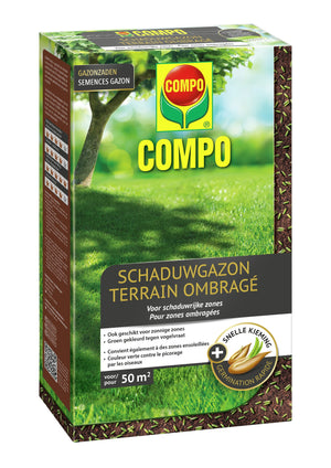 Gazonzaad schaduwgazon 1 kg - 50 m²