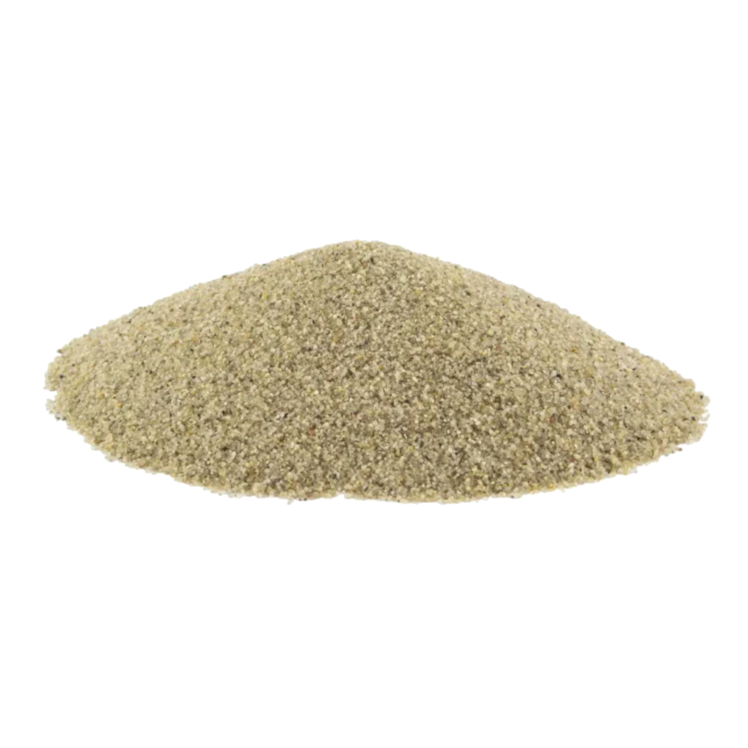 Zak van 25 kg filterzand met voor gebruik in zwembad zandfilters