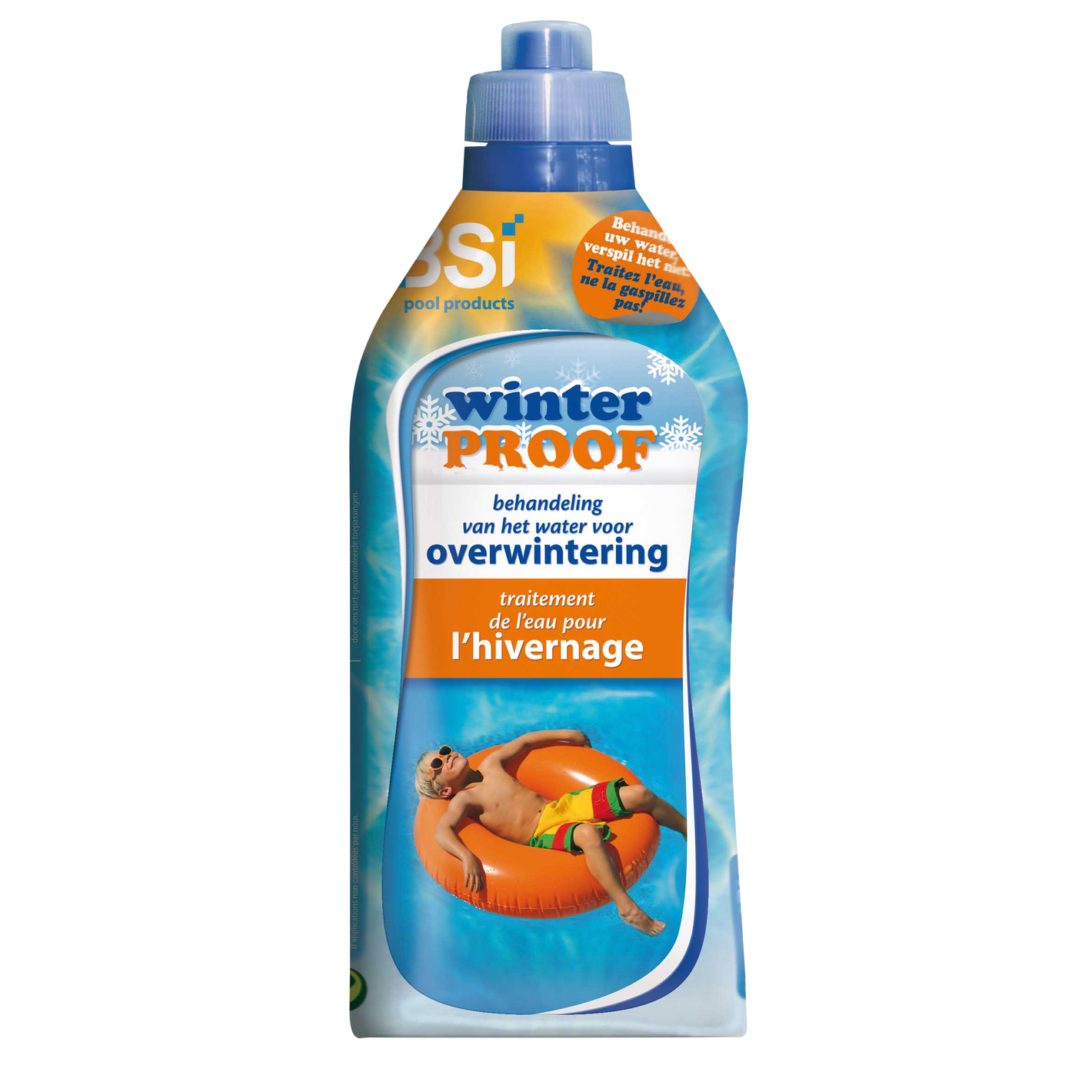 Winterproof 1L behandeling van het water voor overwintering