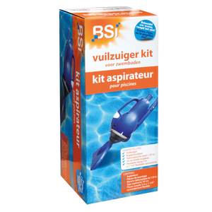 Complete BSI vuilzuigerkit voor zwembaden
